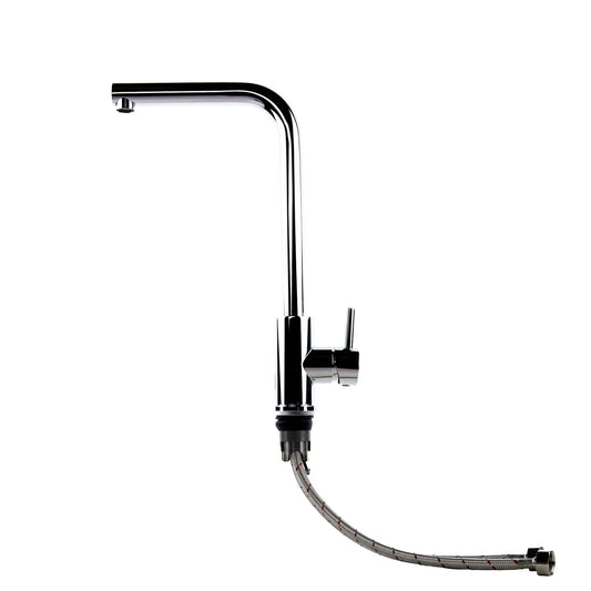 ETON Top Fix - Vito | L Neck Single Lever Mixer Kitchen tap | Chrome